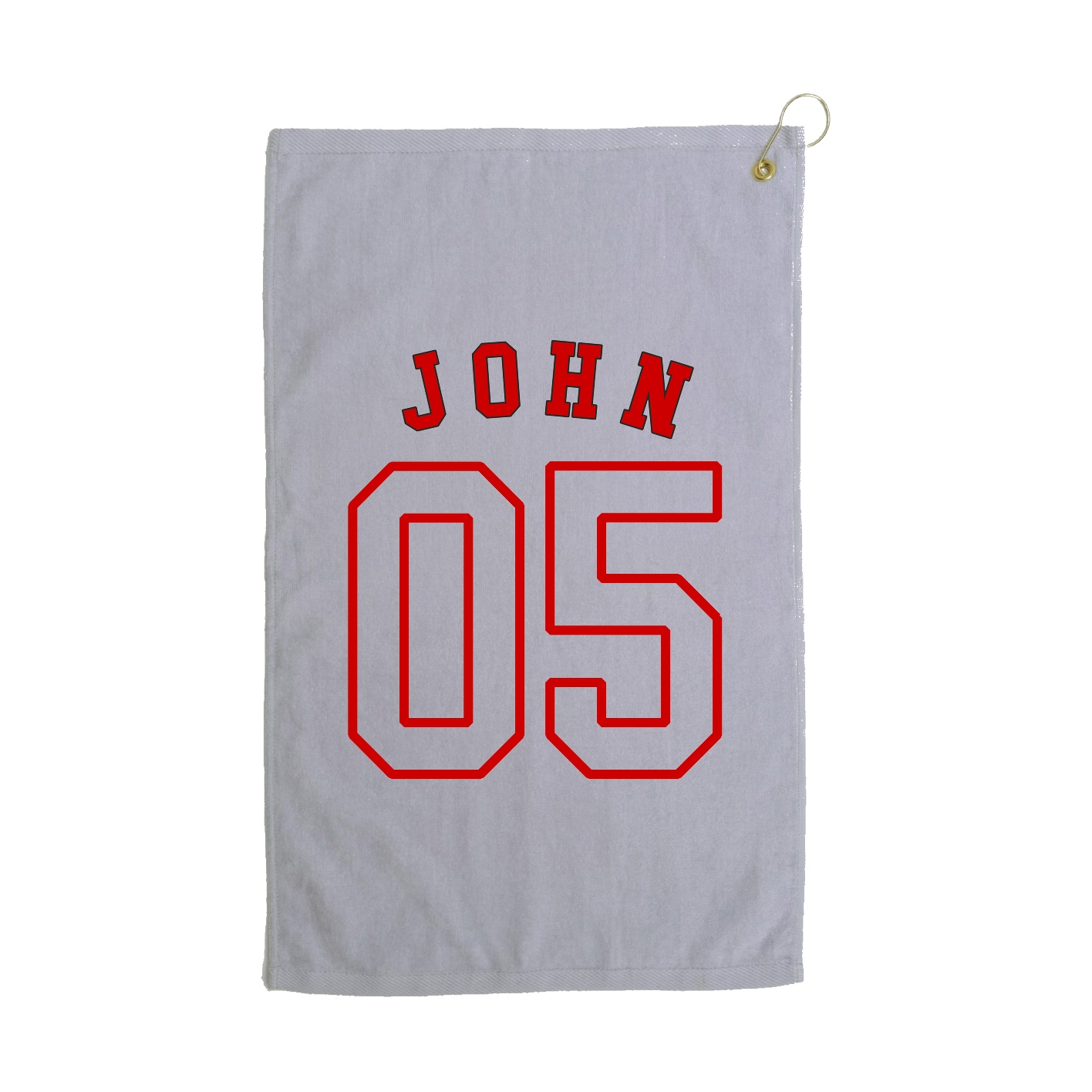 Golf Towel — Shirsey Arch in Grey