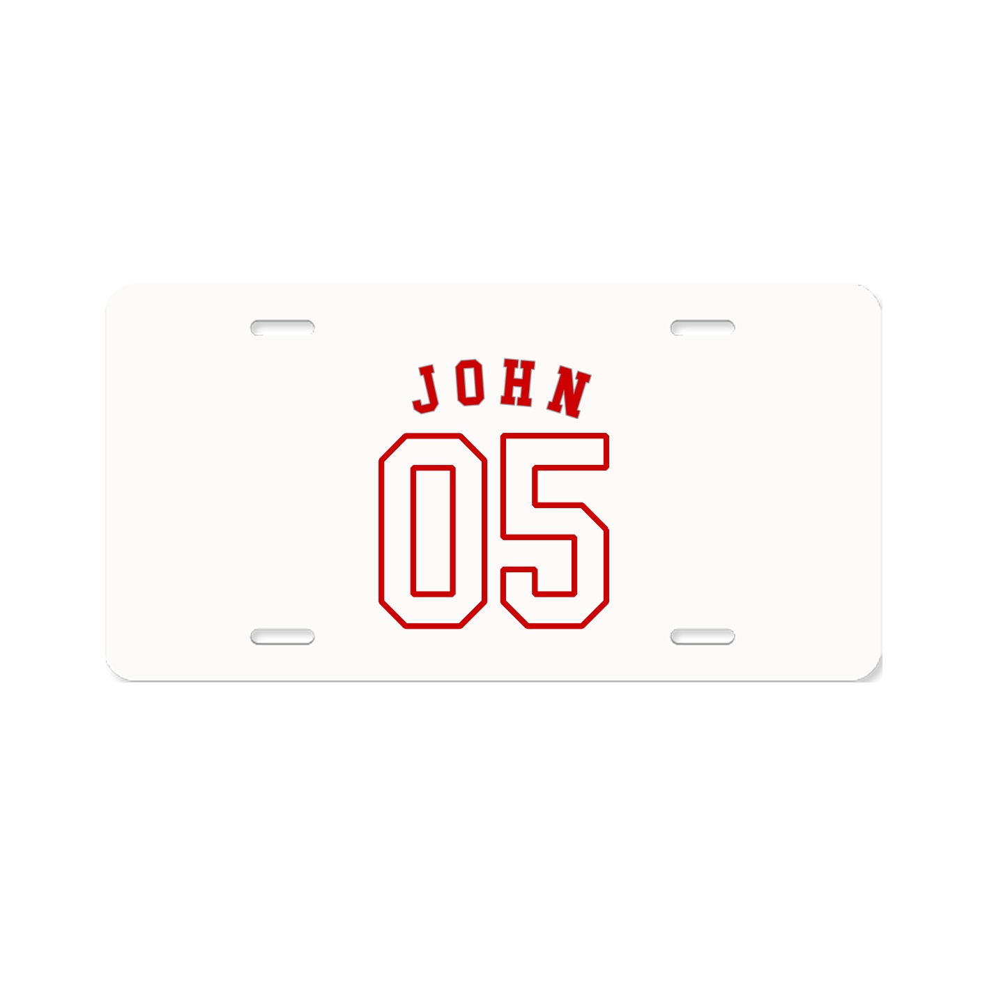 License Plate — Shirsey Arch in Classic