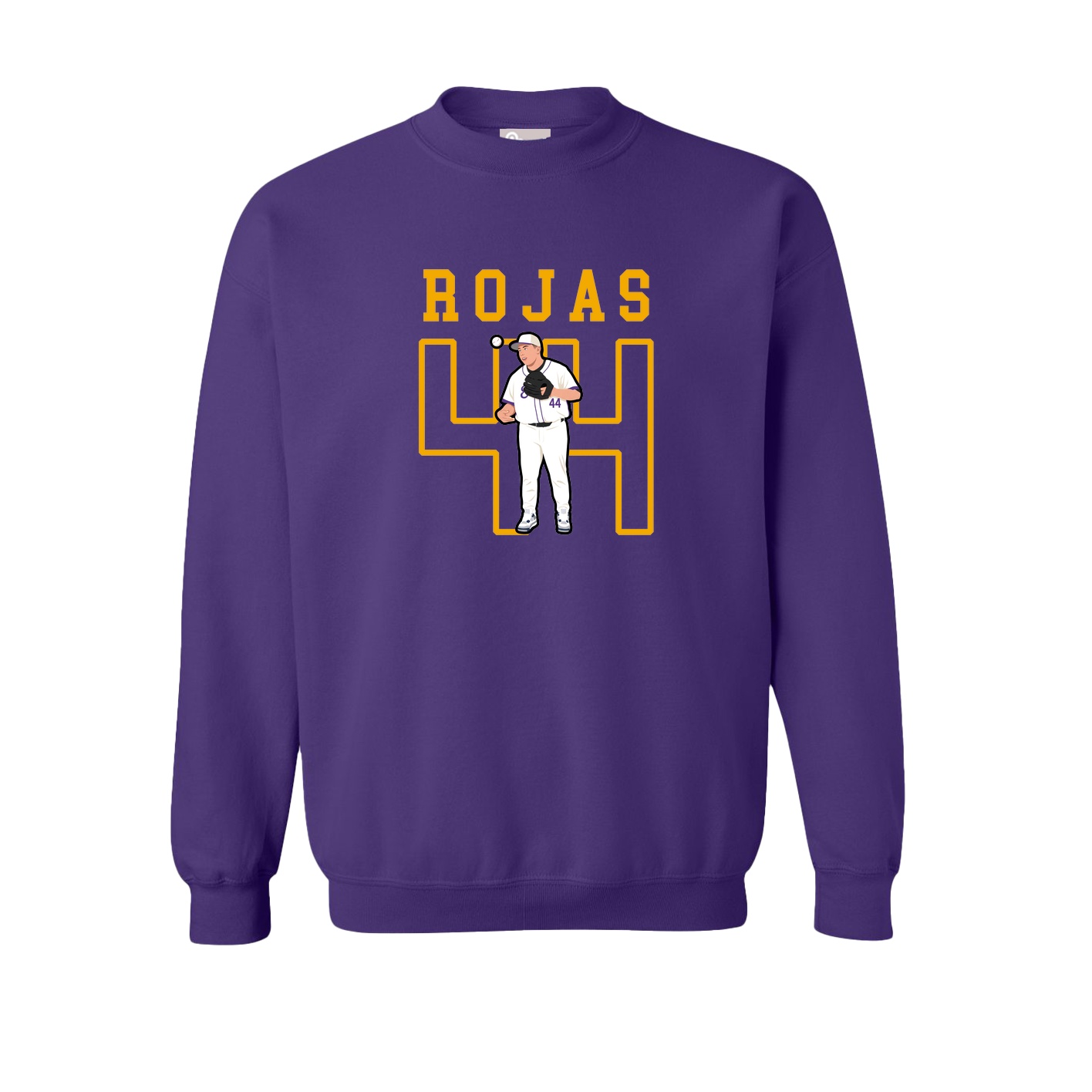 Fleece Crew — Shirsey in Purple