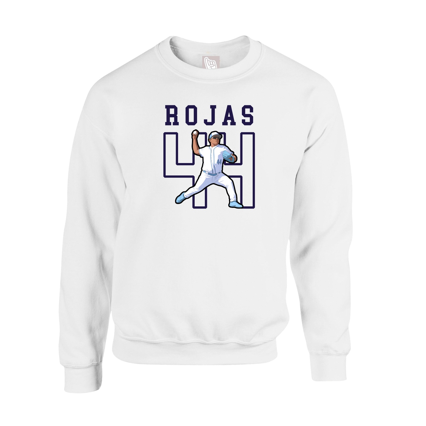 Fleece Crew — Shirsey in White