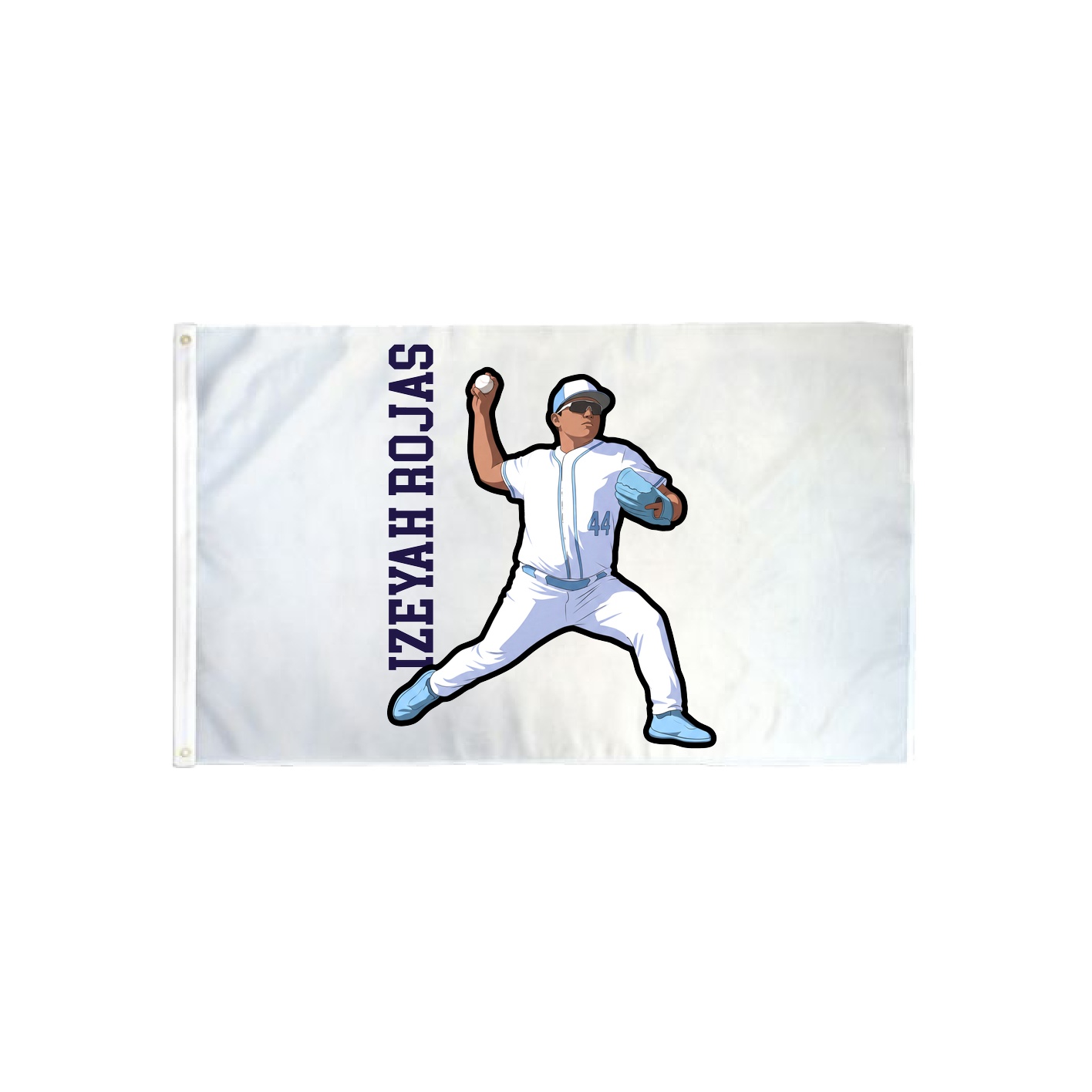3x5 Flag — Name Vertical in Classic