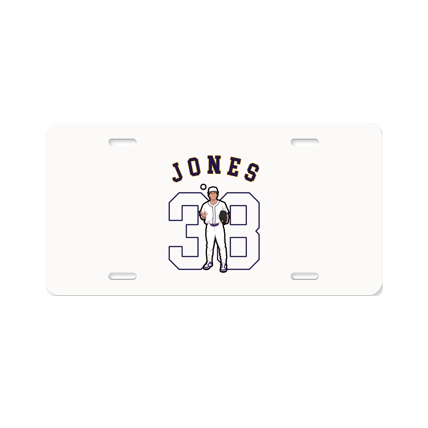 License Plate — Shirsey Arch in Classic