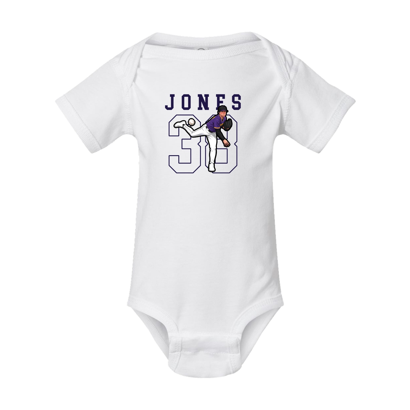 Baby Onesie — Shirsey in White