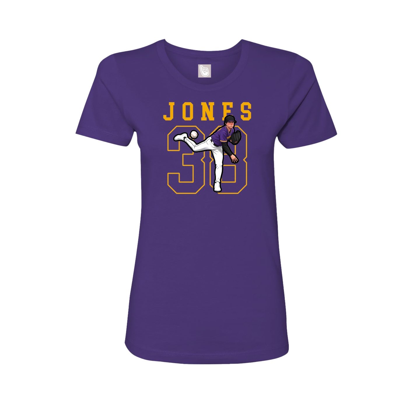 Fitted Women's Tee — Shirsey in Purple