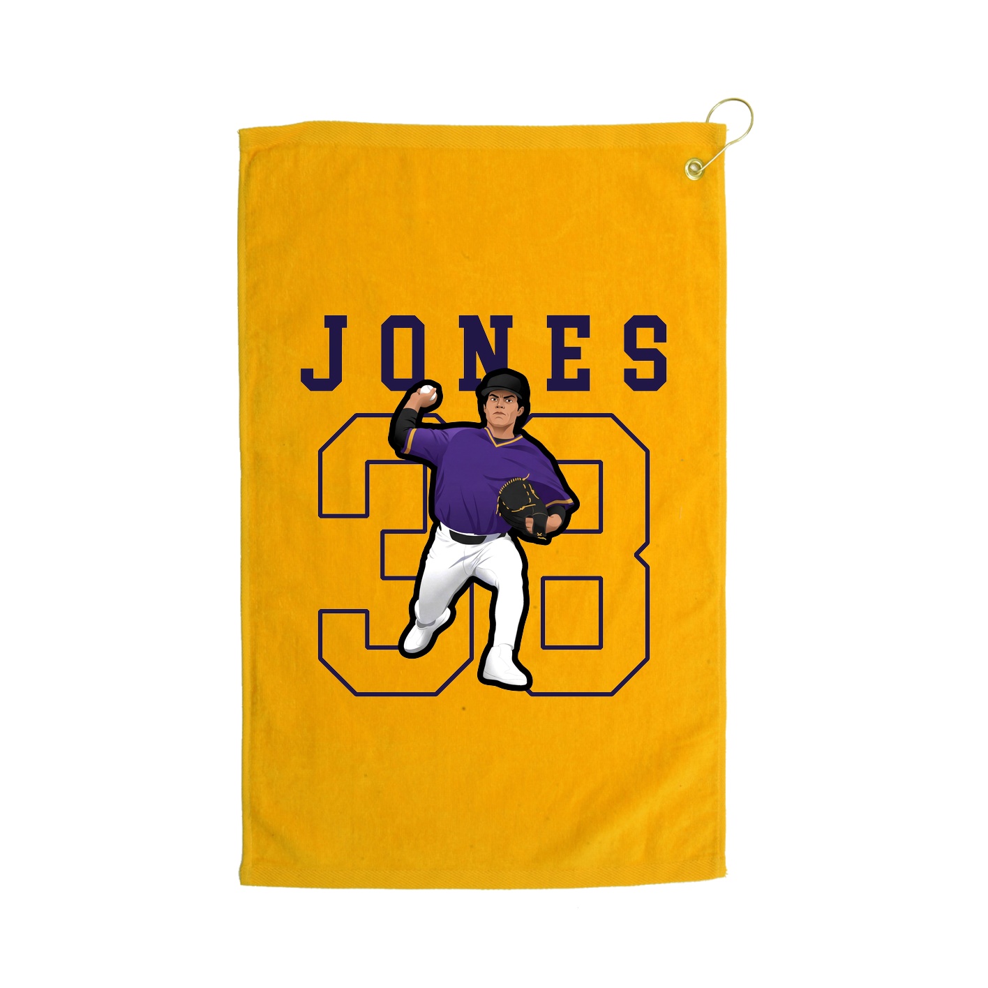 Golf Towel — Shirsey in Gold