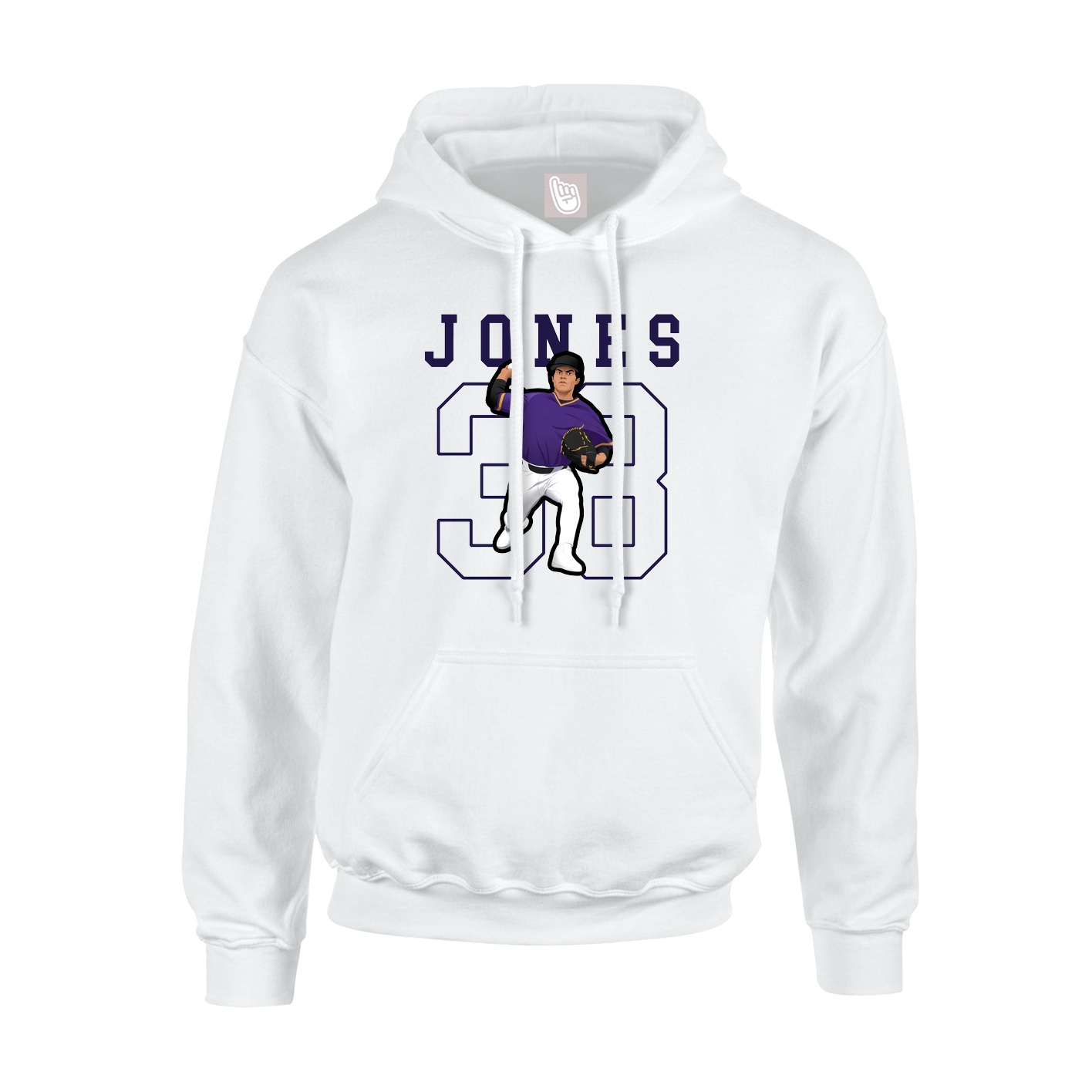 Youth Hoodie — Shirsey in White