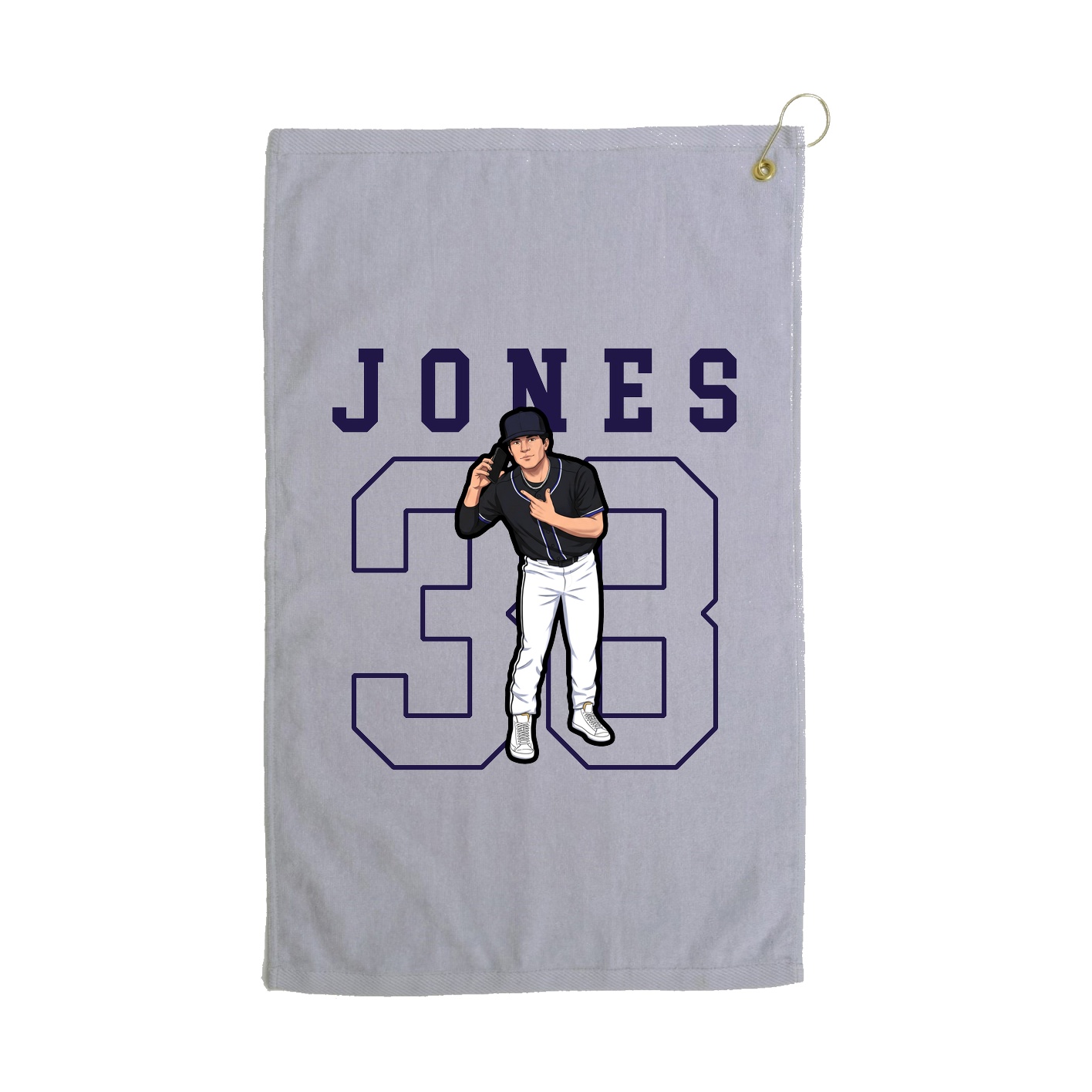 Golf Towel — Shirsey in Grey