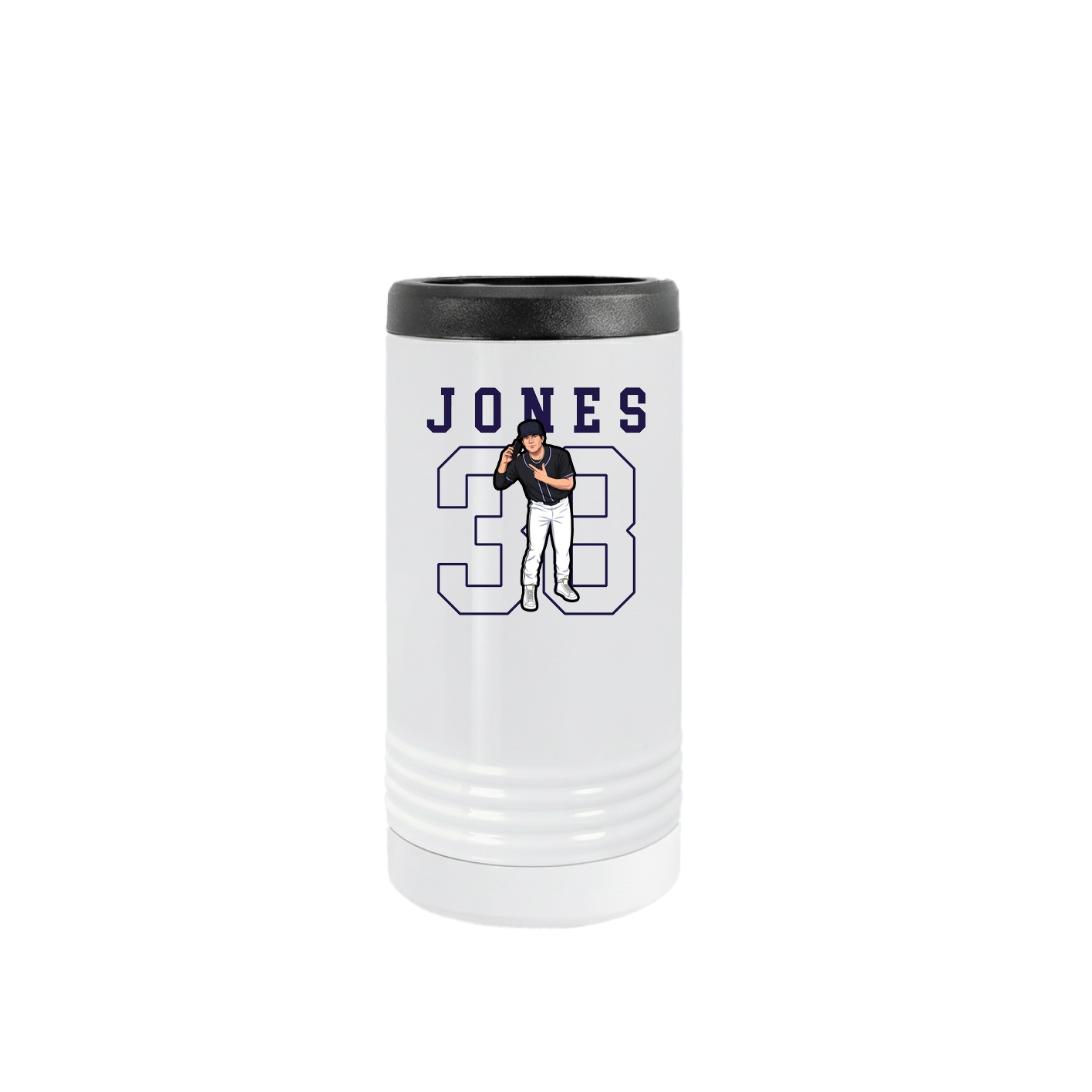 Slim Beverage Holder — Shirsey in White