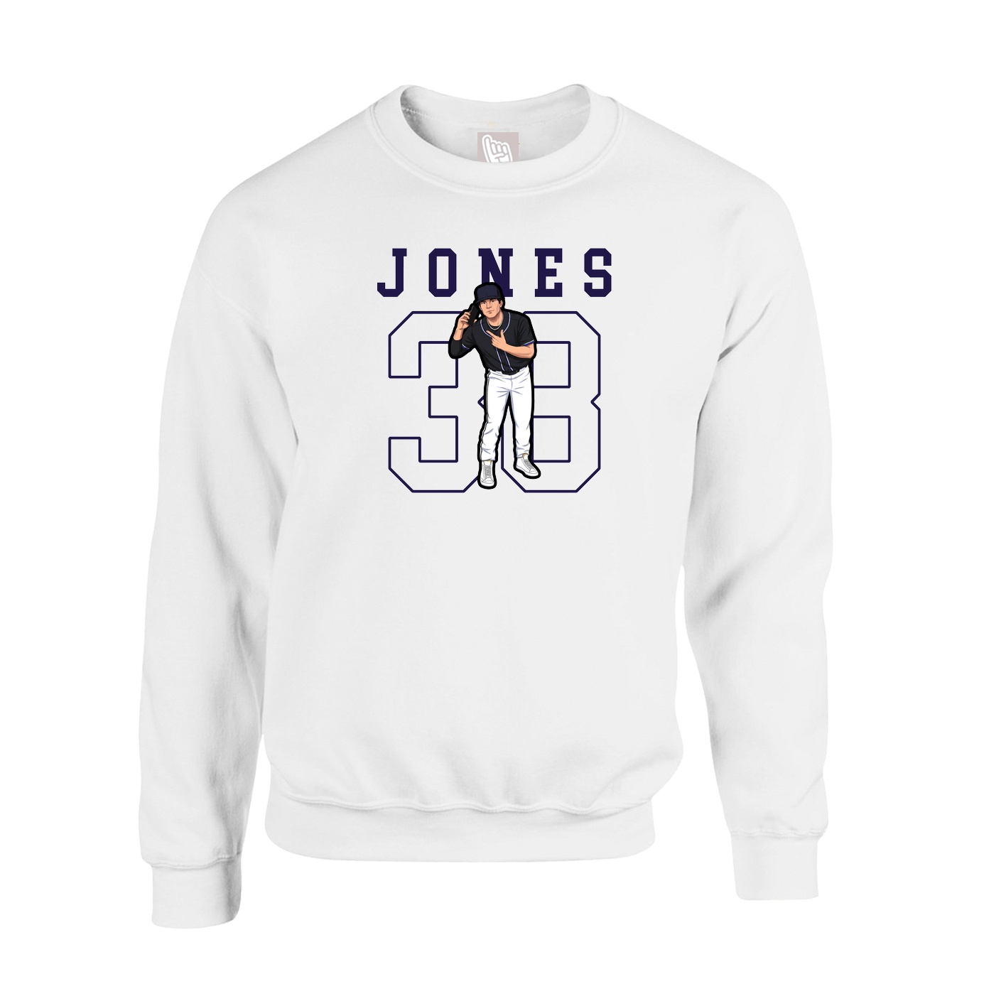 Fleece Crew — Shirsey in White