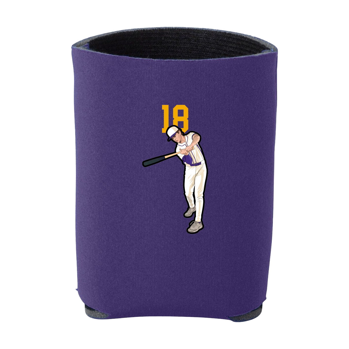 Can Holder — Number Top in Purple