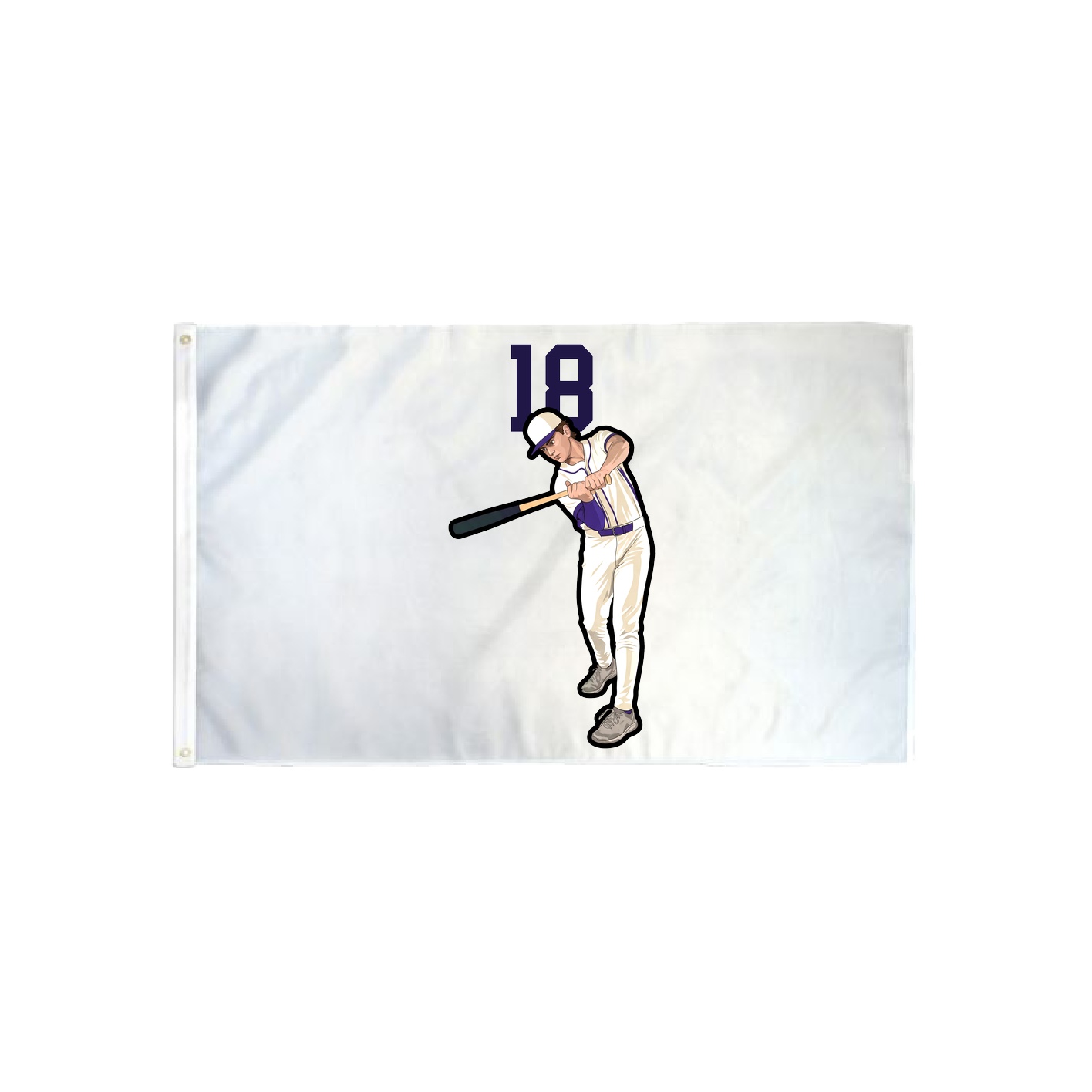 3x5 Flag — Number Top in Classic