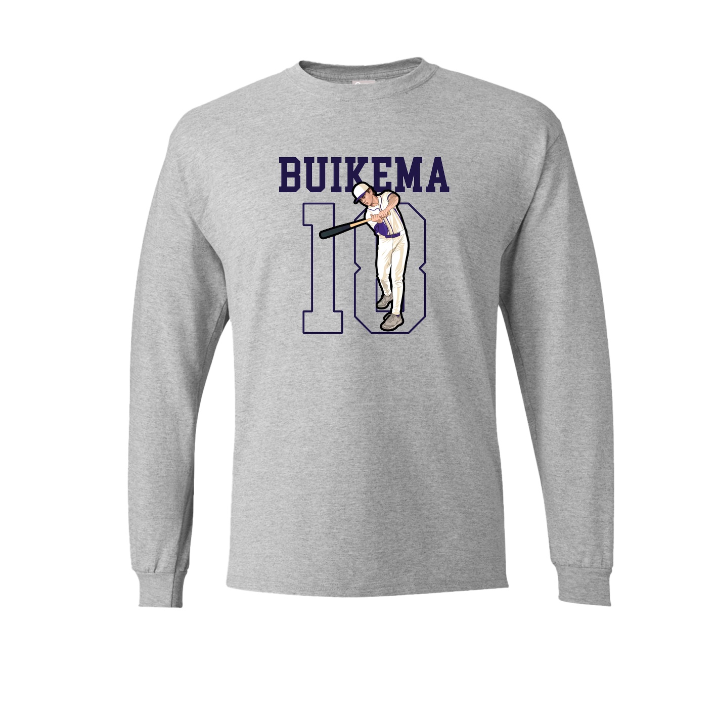 Long Sleeve Tee — Shirsey in Grey