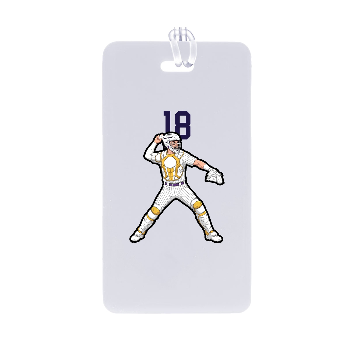 Bag Tag — Number Top in Classic