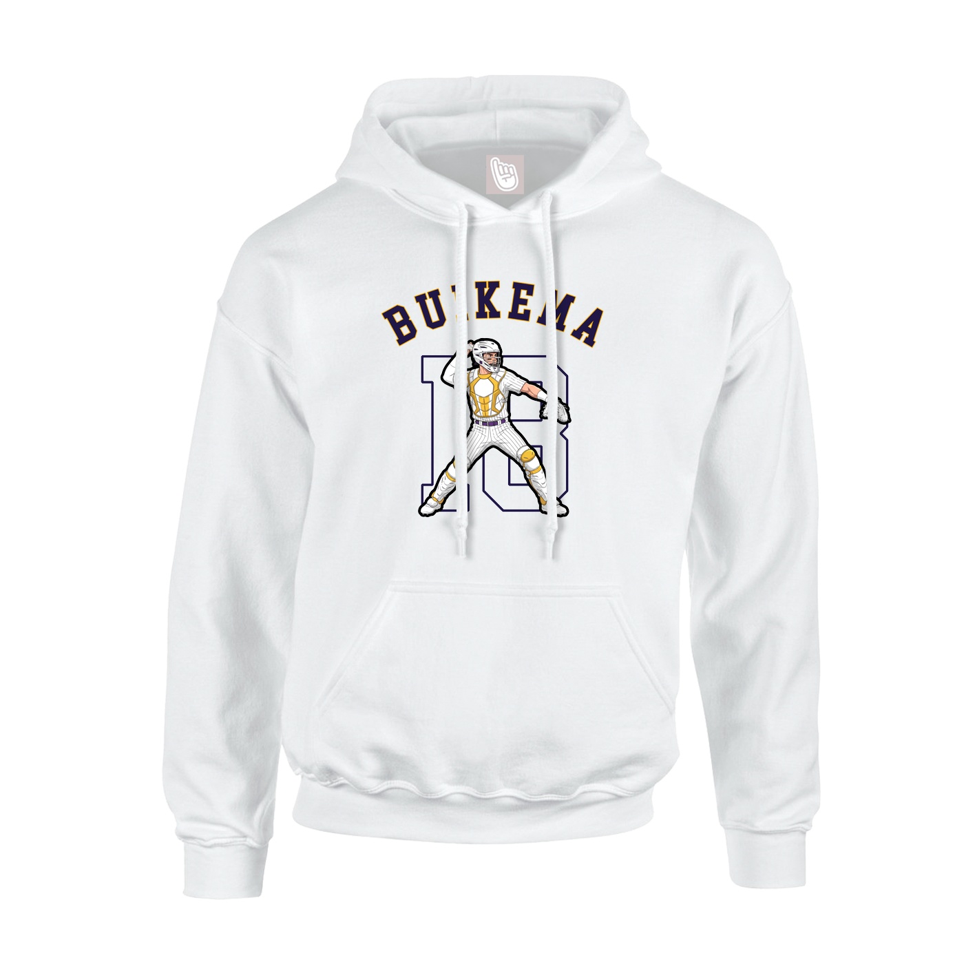 Hoodie — Shirsey Arch in White
