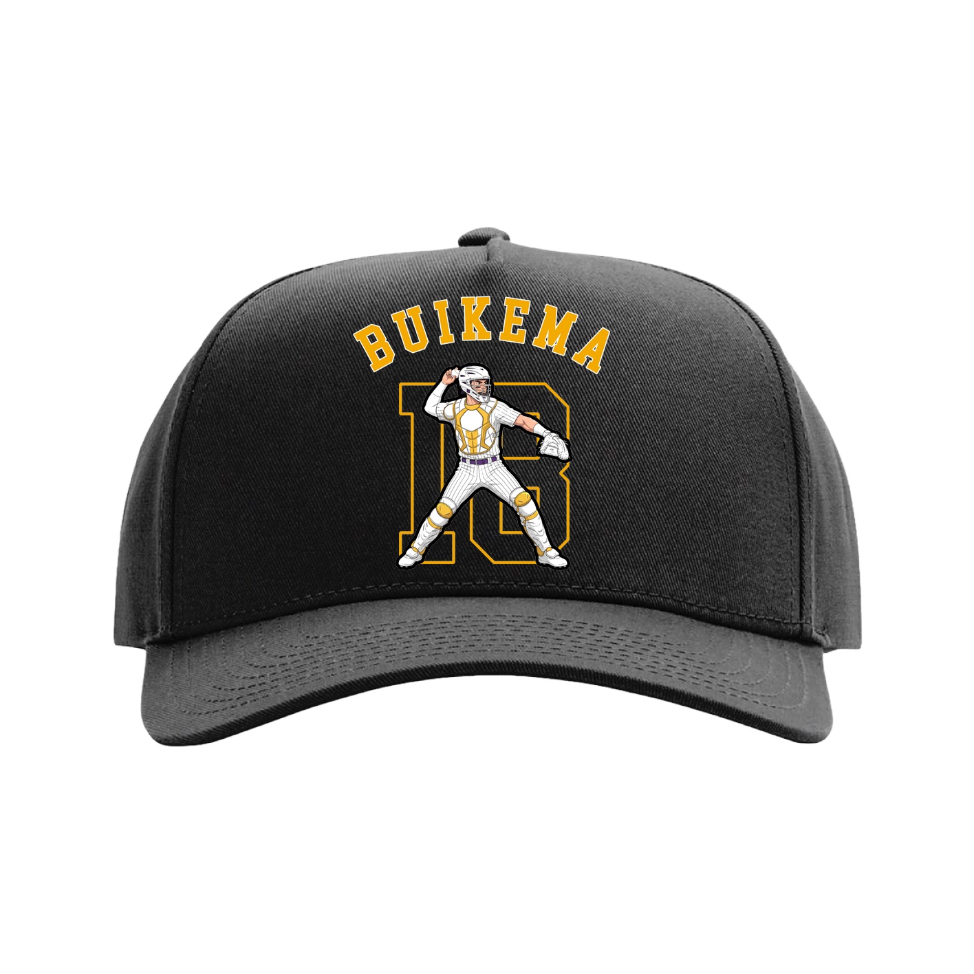 Full Fabric Five-Panel Champ Cap