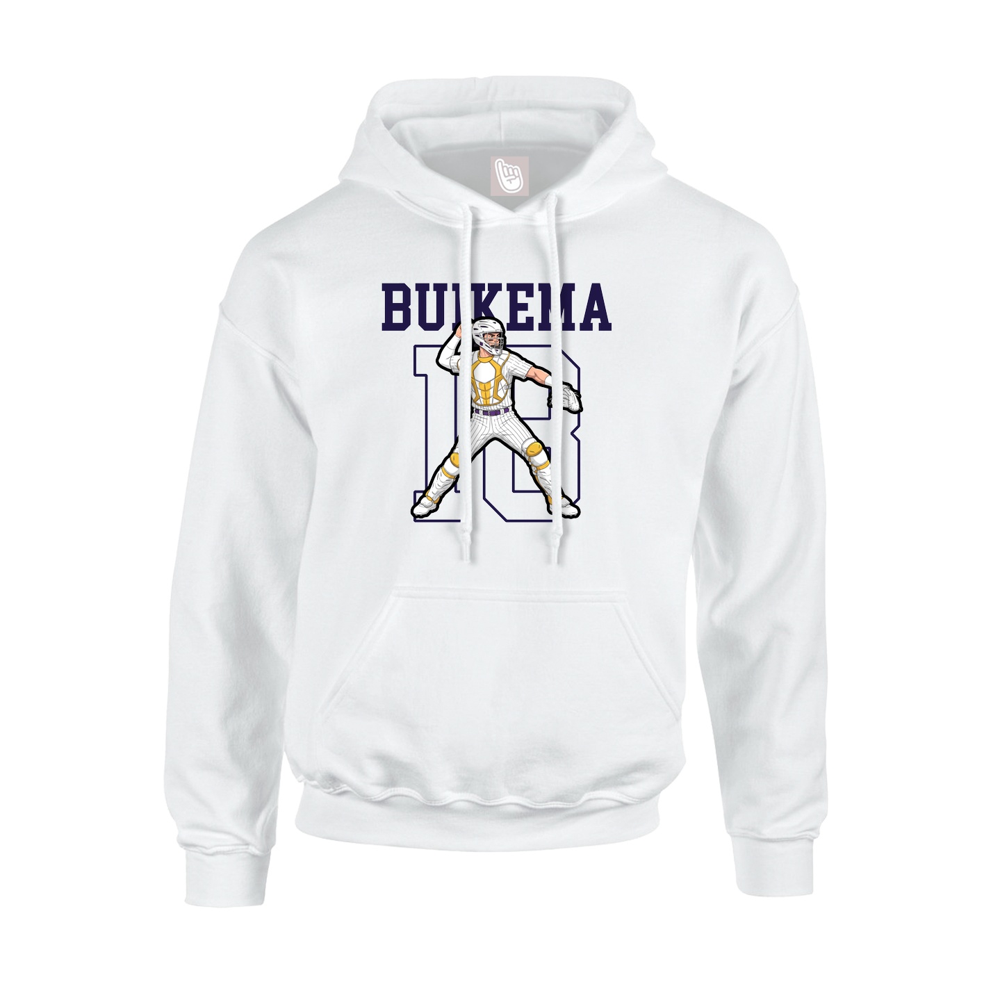 Youth Hoodie — Shirsey in White