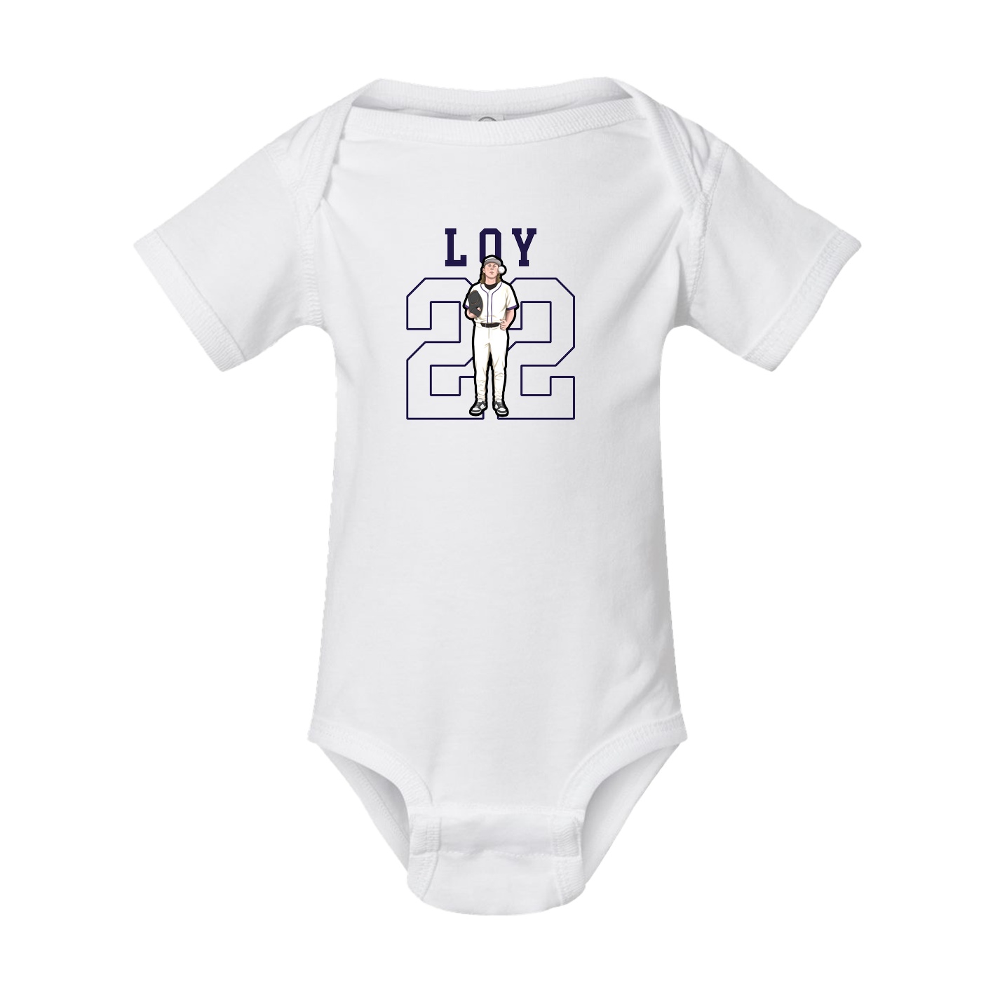 Baby Onesie — Shirsey in White