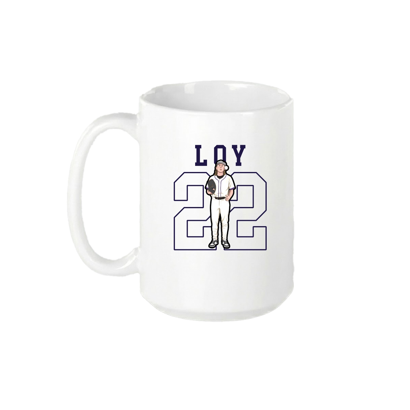 15oz Coffee Mug — Shirsey in White