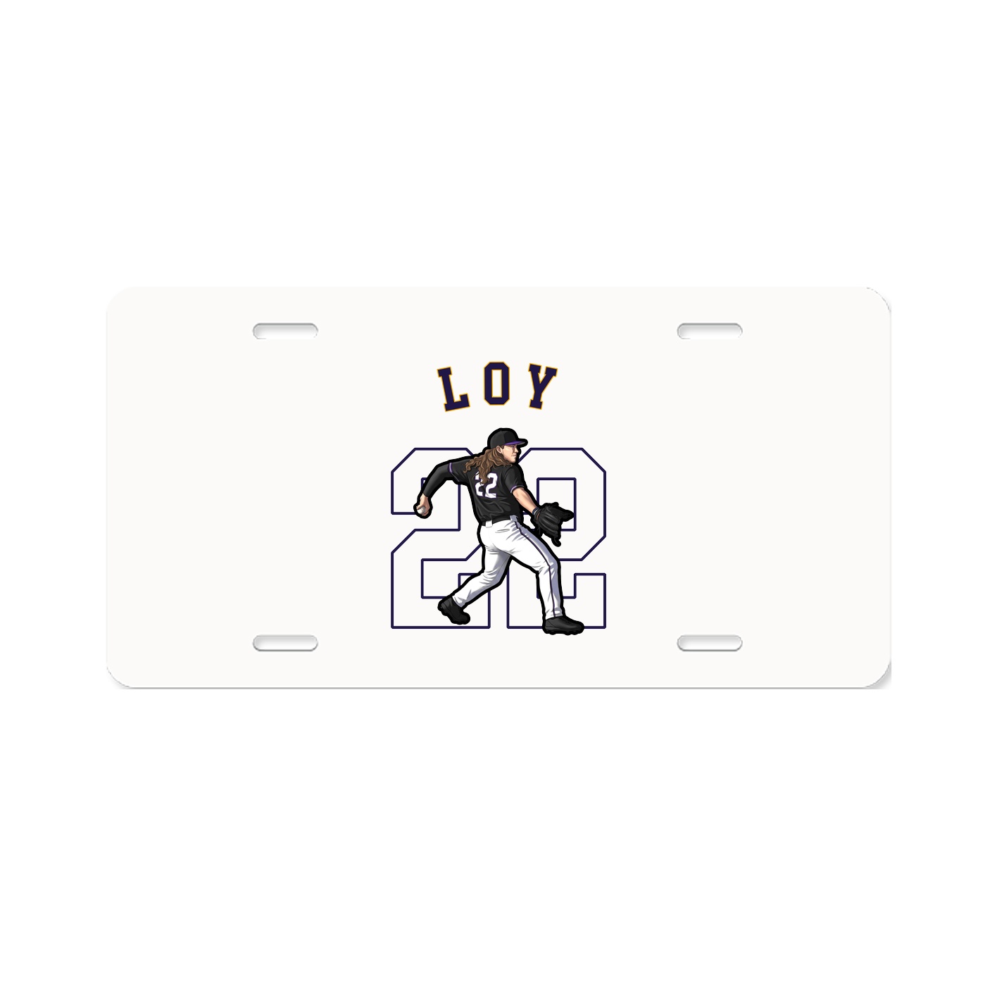 License Plate — Shirsey Arch in Classic