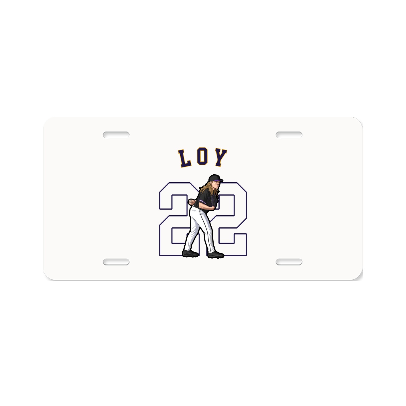 License Plate — Shirsey Arch in Classic