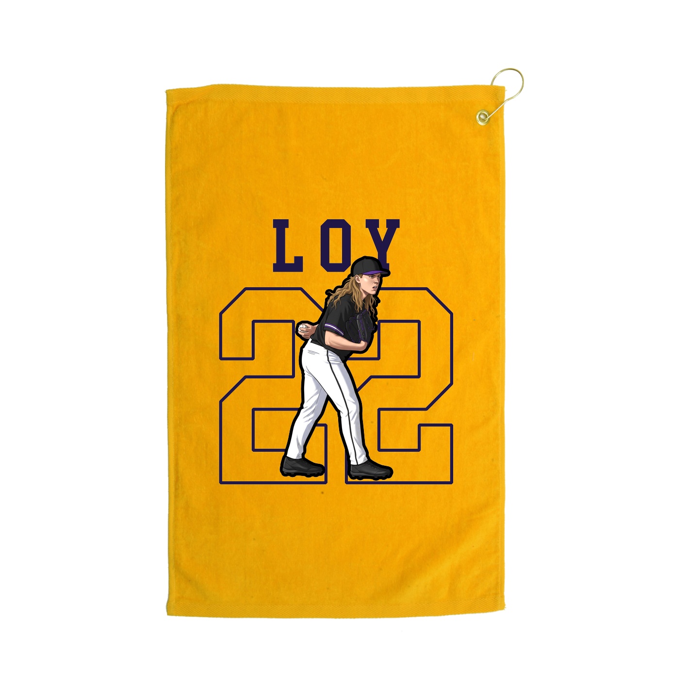 Terry Velour Golf Towel