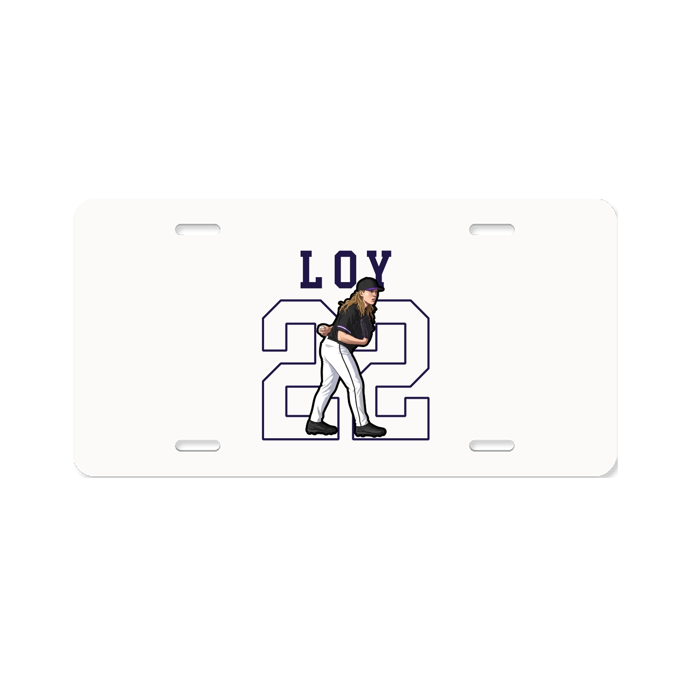Aluminum License Plate