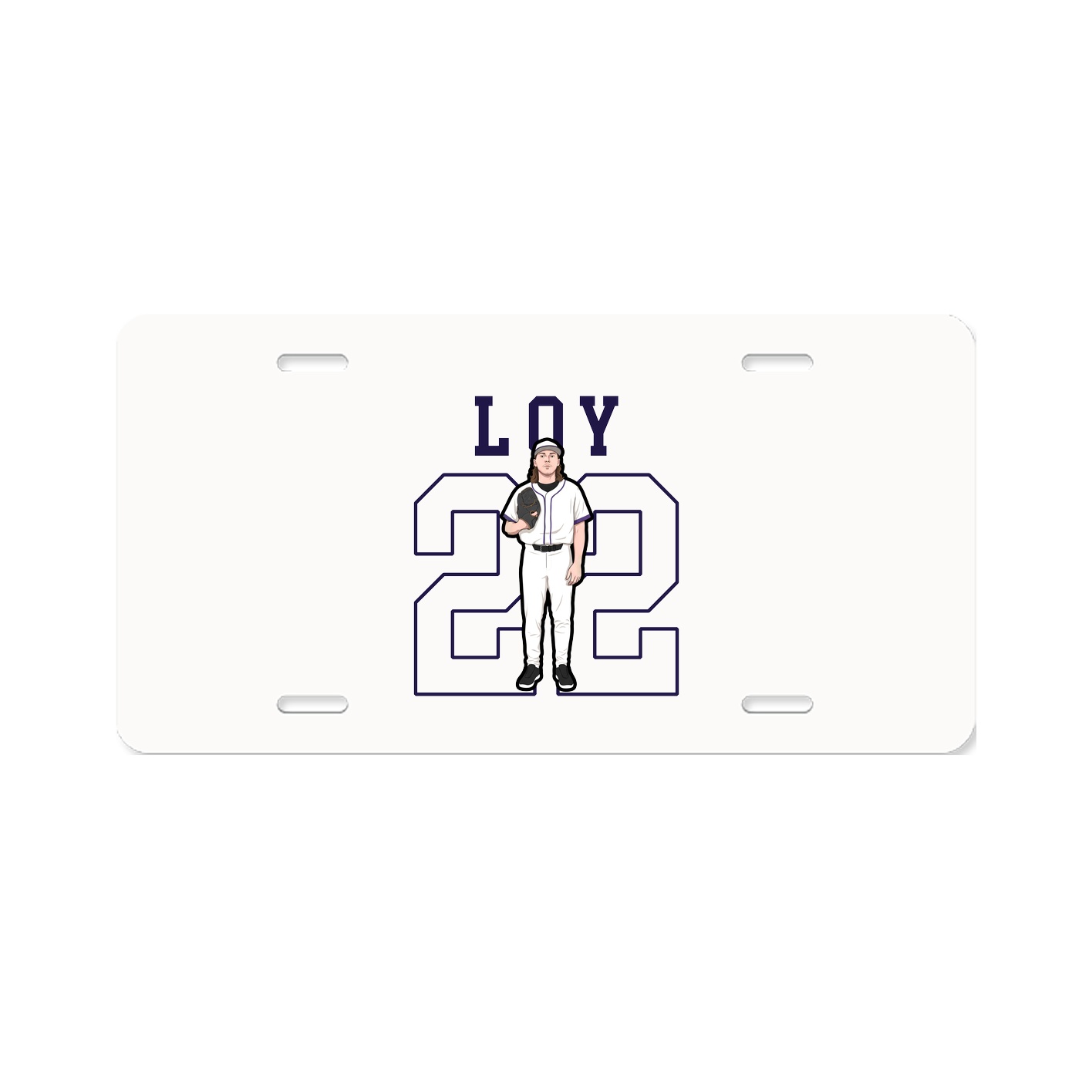 License Plate — Shirsey in Classic