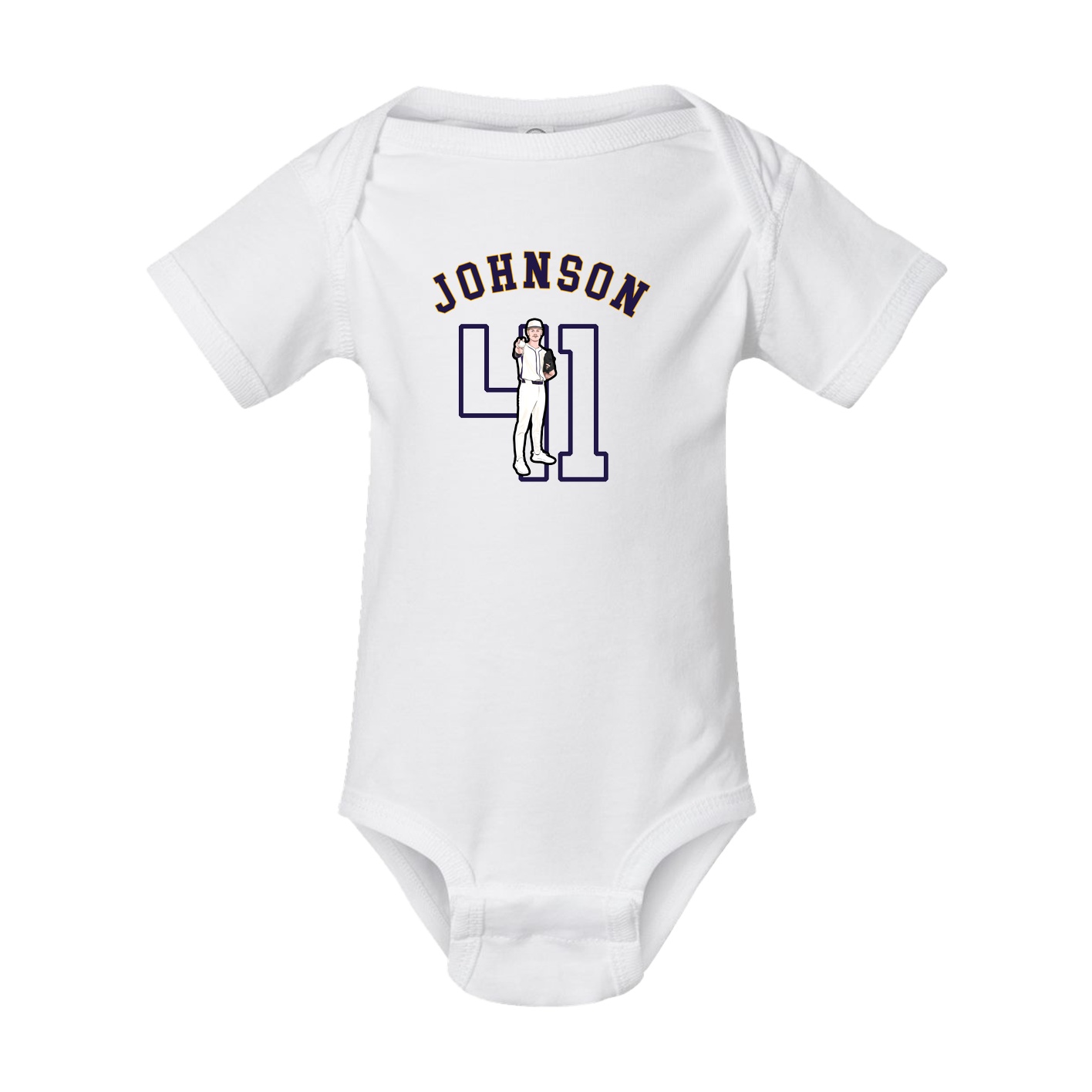 Baby Onesie — Shirsey Arch in White