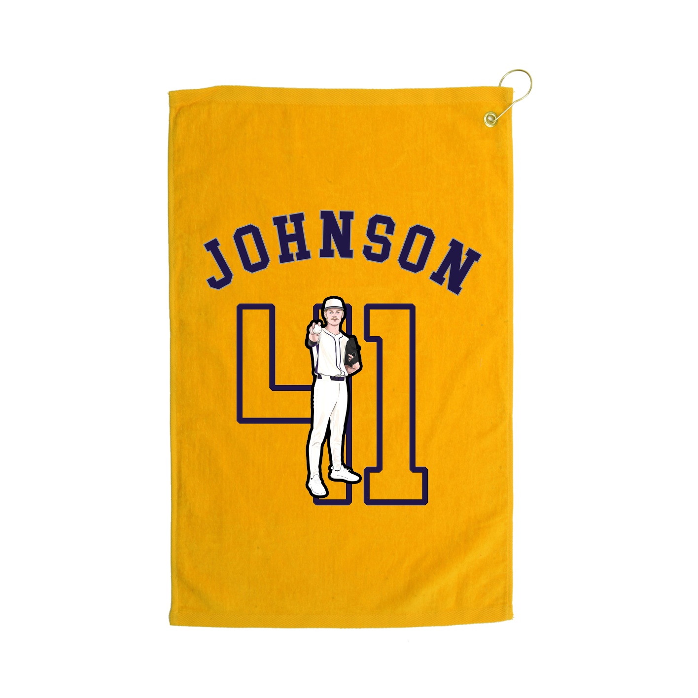 Golf Towel — Shirsey Arch in Gold