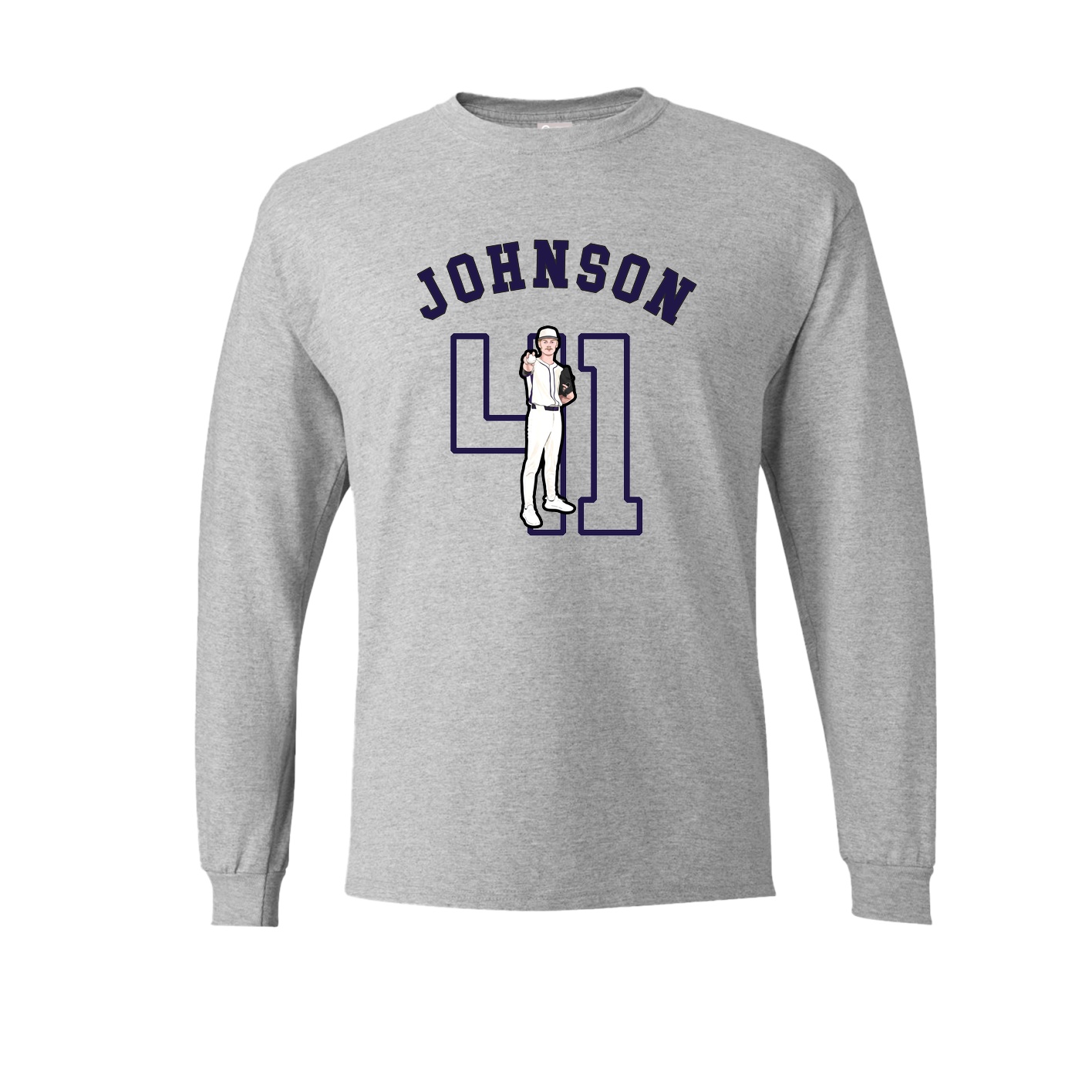 Long Sleeve Tee — Shirsey Arch in Grey