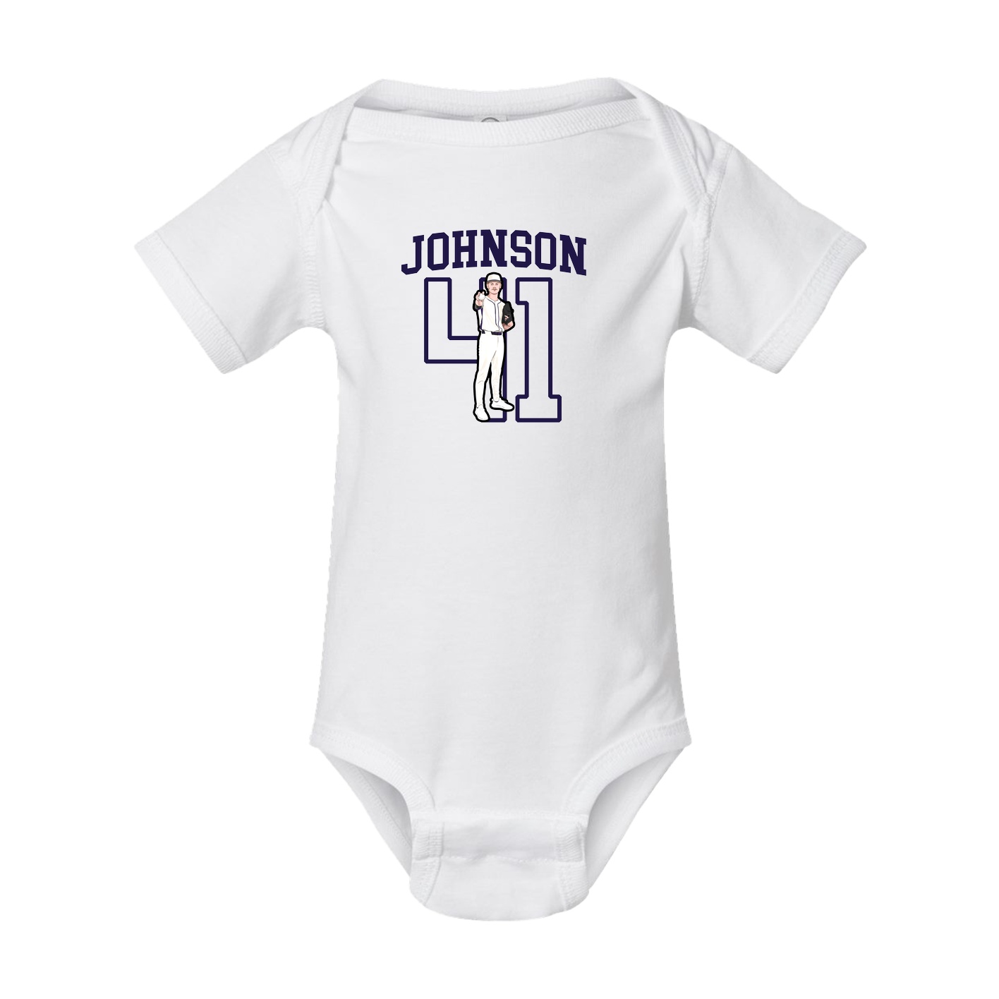 Baby Onesie — Shirsey in White