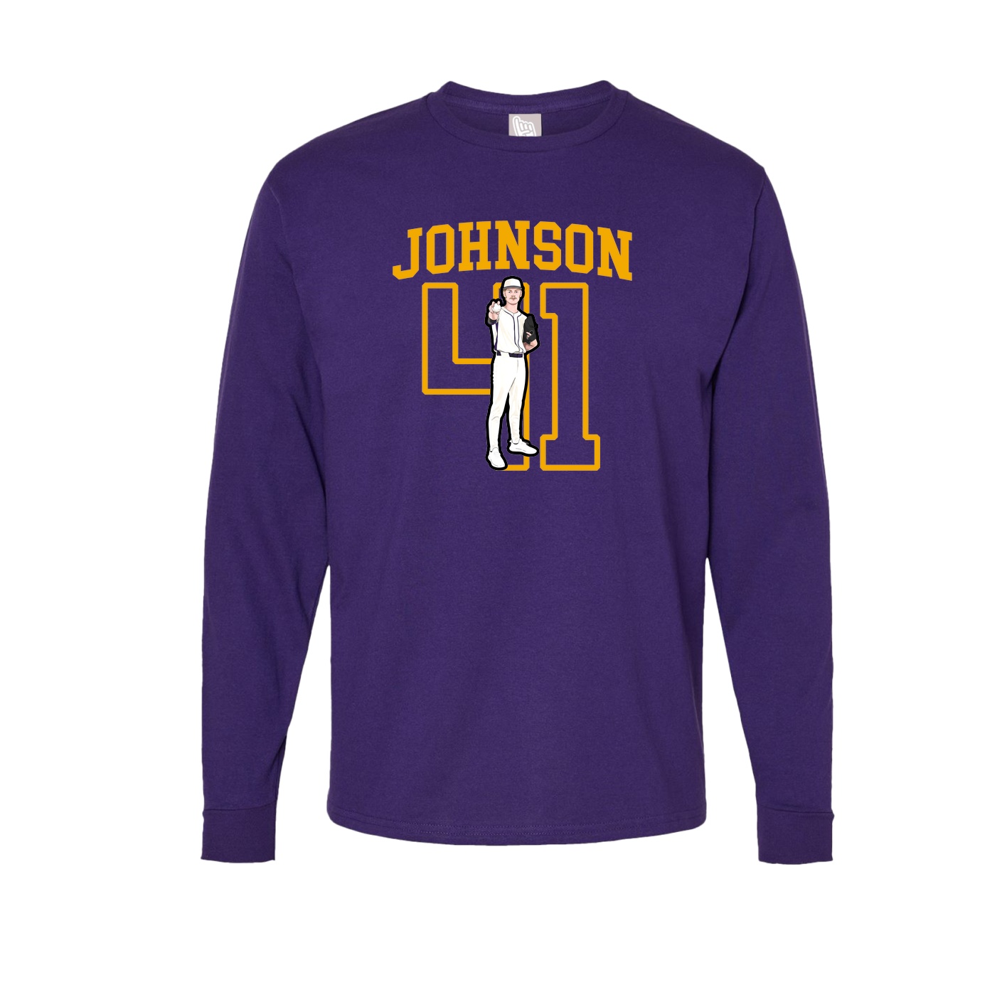 Long Sleeve Tee — Shirsey in Purple