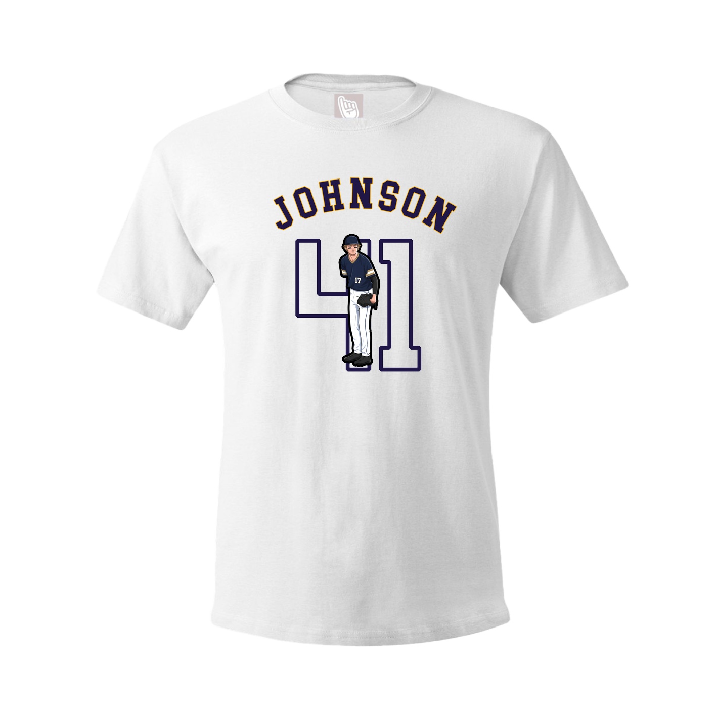 Tee — Shirsey Arch in White