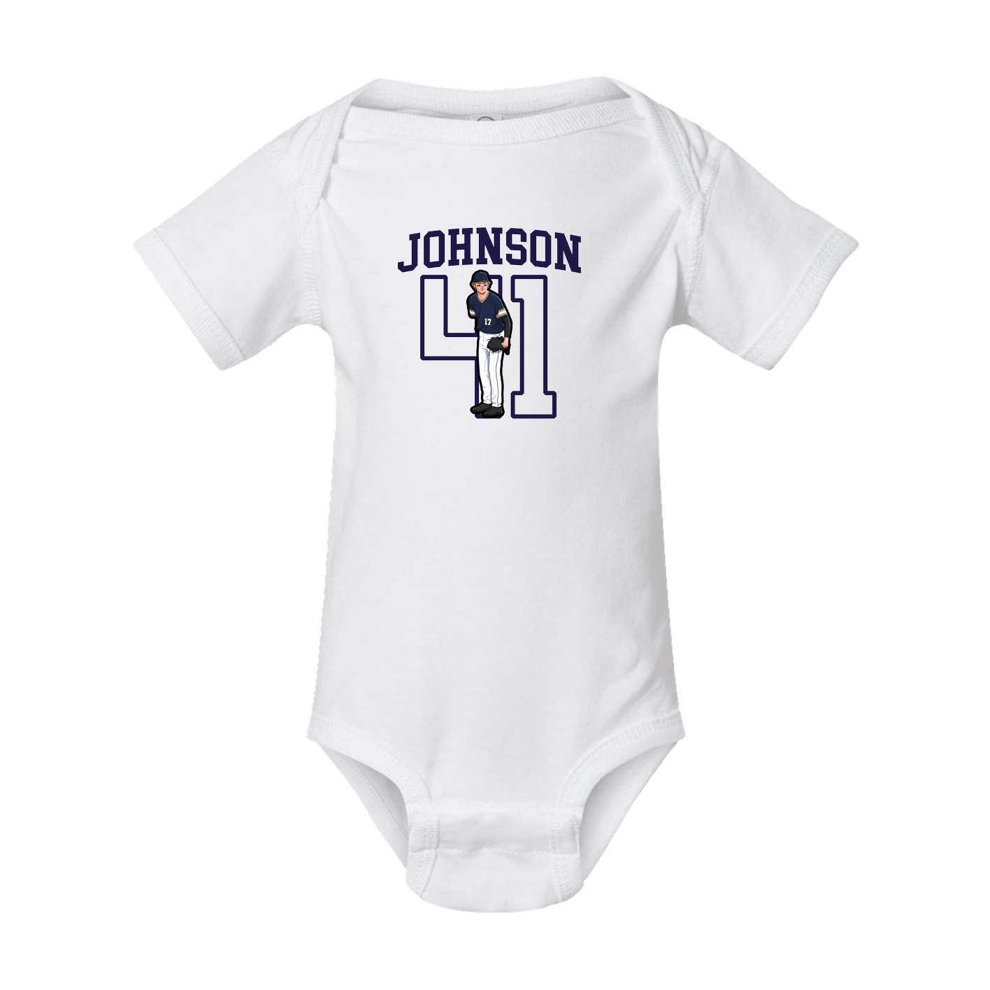 Baby Onesie — Shirsey in White
