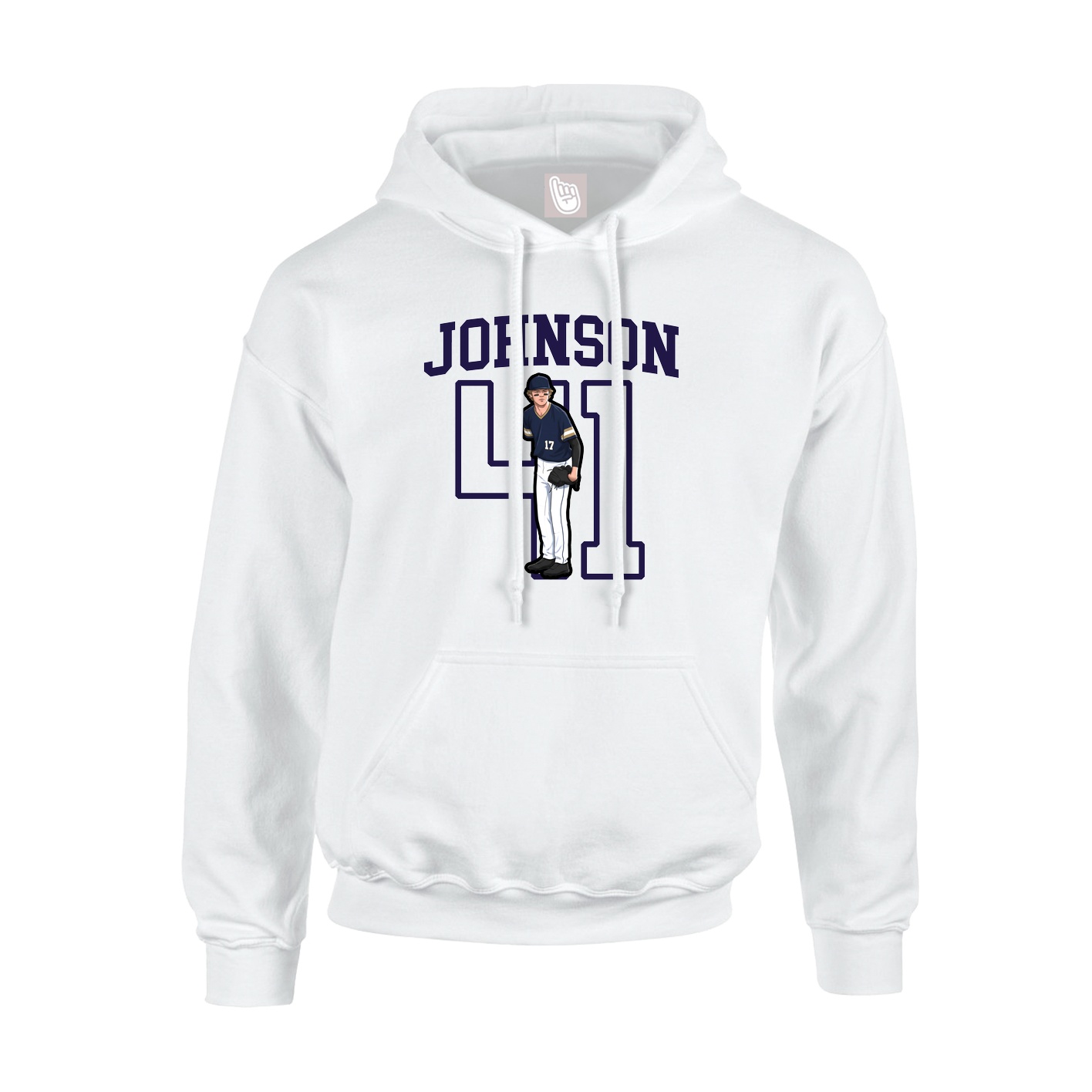 Youth Hoodie — Shirsey in White