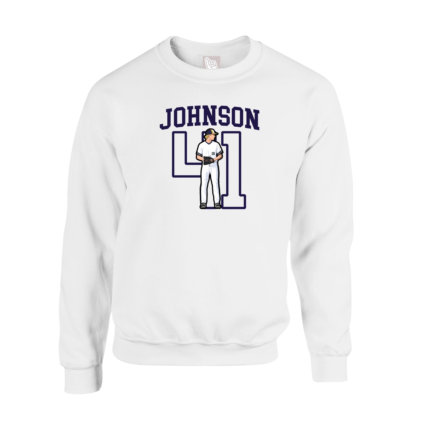 Fleece Crew — Shirsey in White