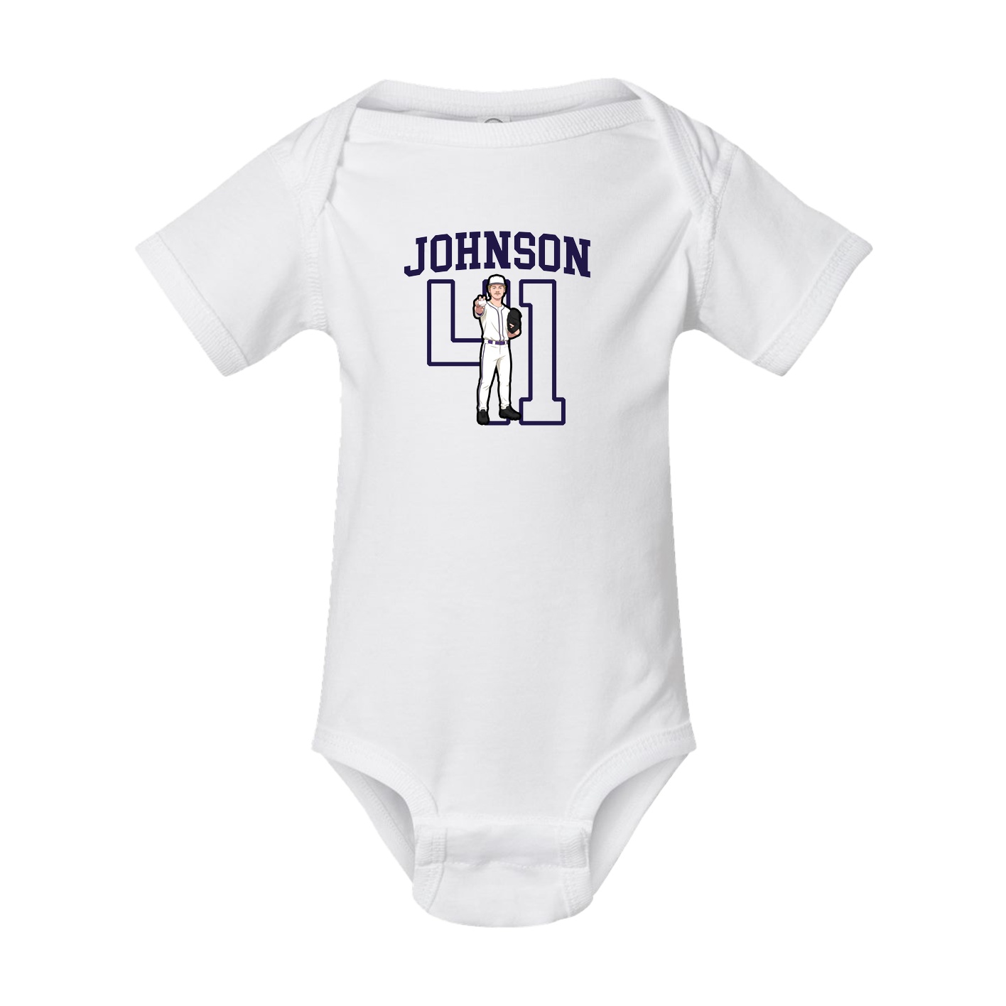 Baby Onesie — Shirsey in White