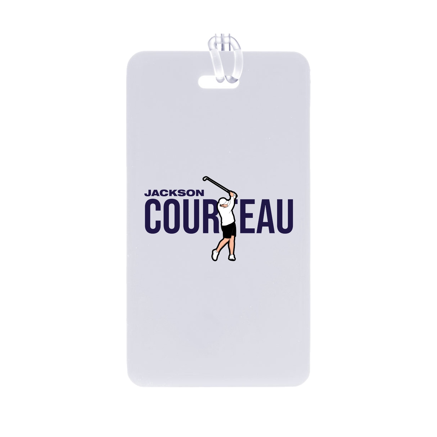 Bag Tag — Player Name in Classic