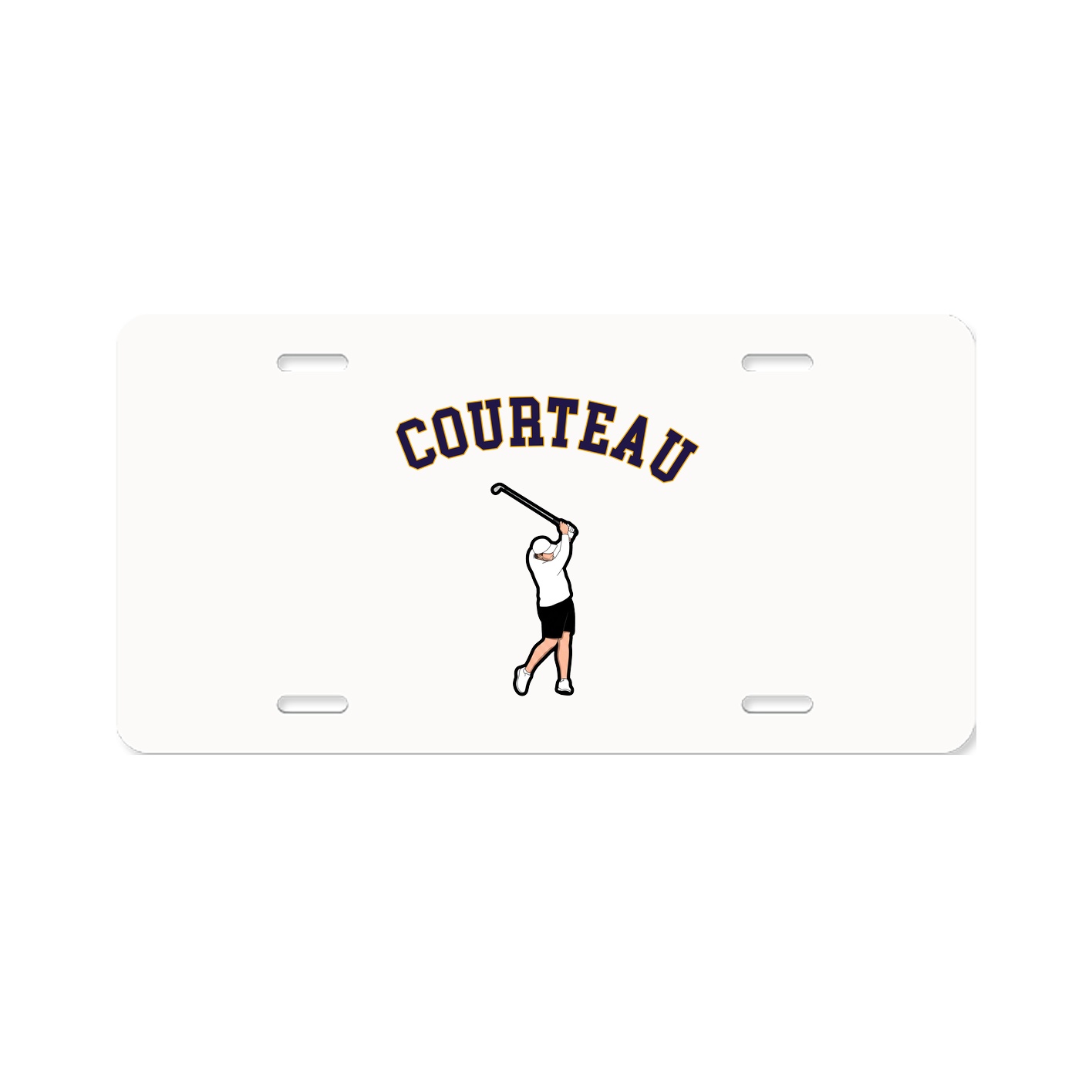 License Plate — Shirsey Arch in Classic