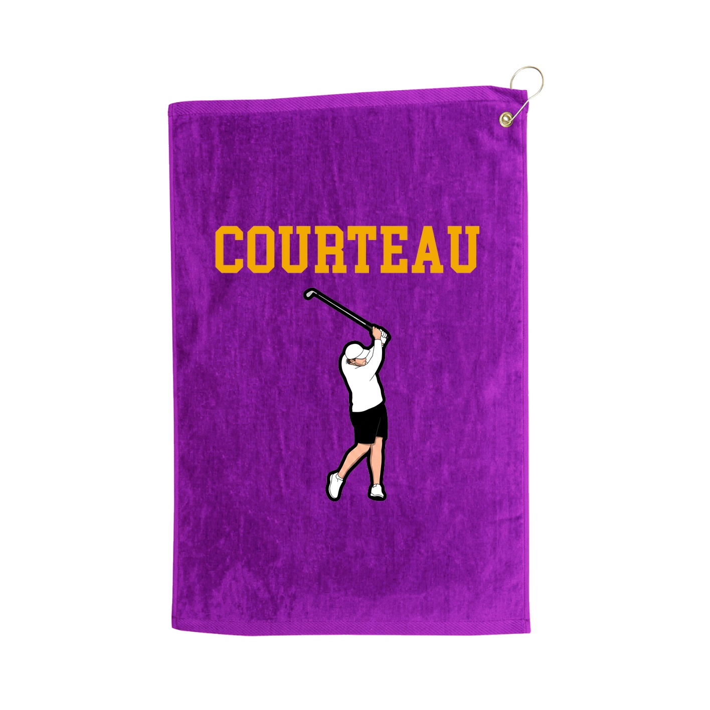 Golf Towel — Shirsey in Purple