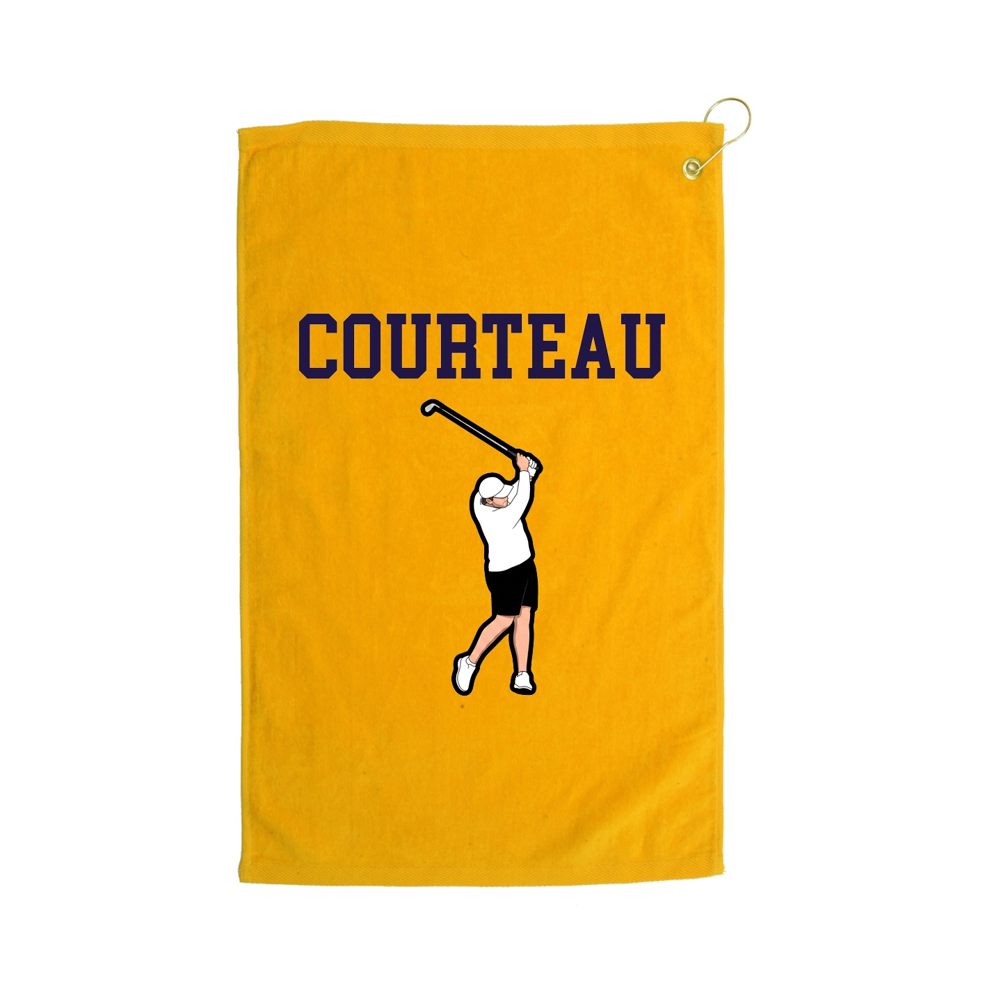 Golf Towel — Shirsey in Gold
