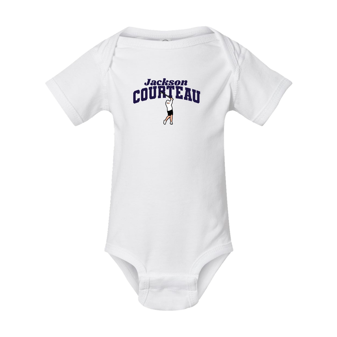 Baby Onesie — Signature Arch in White