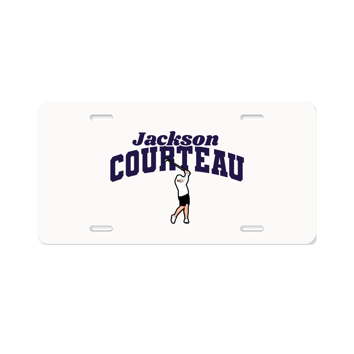 License Plate — Signature Arch in Classic