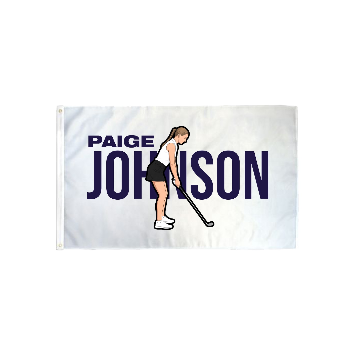 3x5 Flag — Player Name in Classic