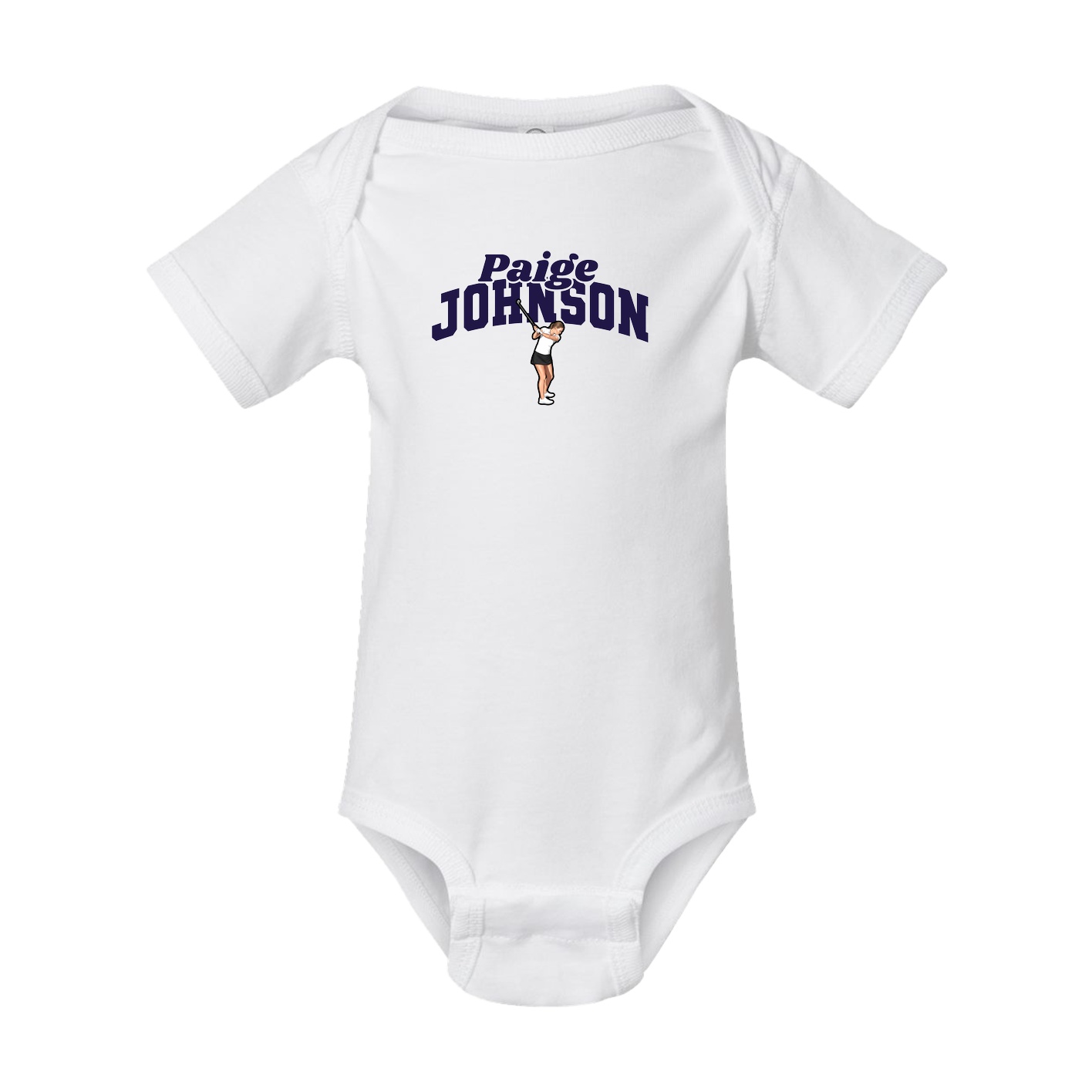 Baby Onesie — Signature Arch in White