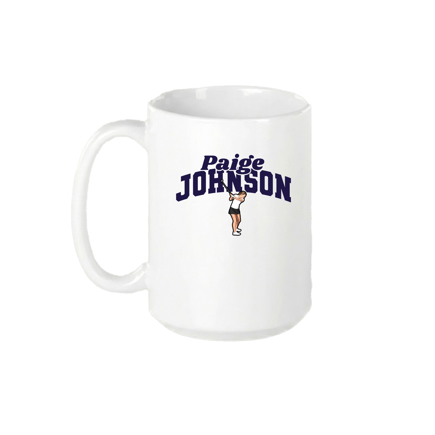 15oz Coffee Mug — Signature Arch in White