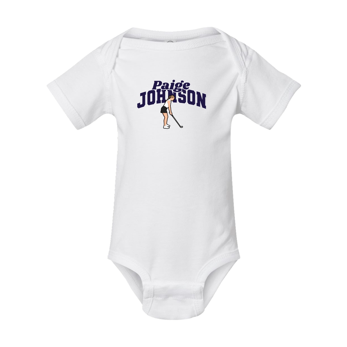Baby Onesie — Signature Arch in White