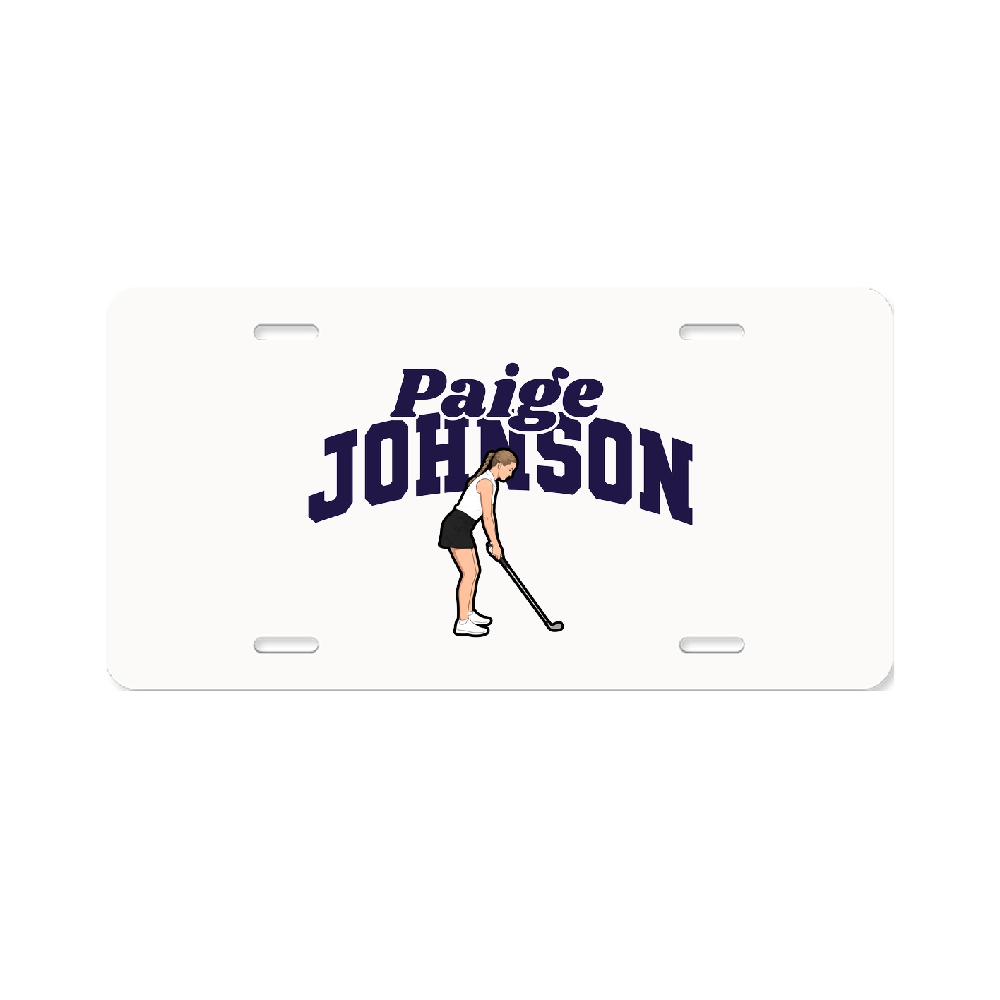 License Plate — Signature Arch in Classic