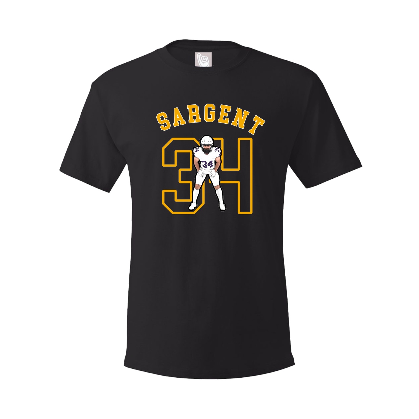 Youth Tee — Shirsey Arch in Black