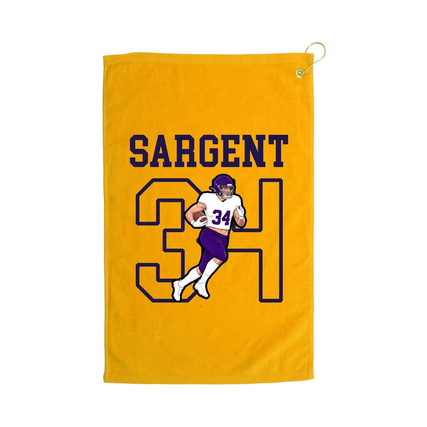 Golf Towel — Shirsey in Gold